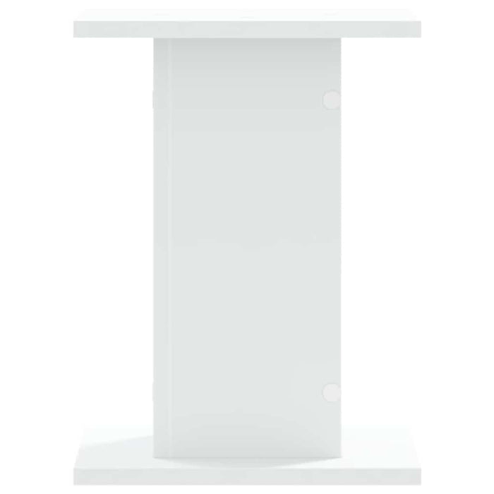 Suporturi difuzoare, 2 buc., alb, 30x30x40 cm, lemn prelucrat - WALTI WALTI