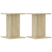 Suporturi de difuzoare 2 buc. sonoma 30x30x40 cm lemn prelucrat - WALTI WALTI