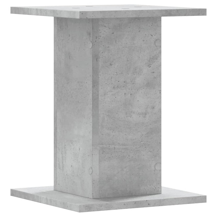 Suporturi difuzoare 2 buc. gri beton 30x30x40 cm lemn prelucrat - WALTI WALTI