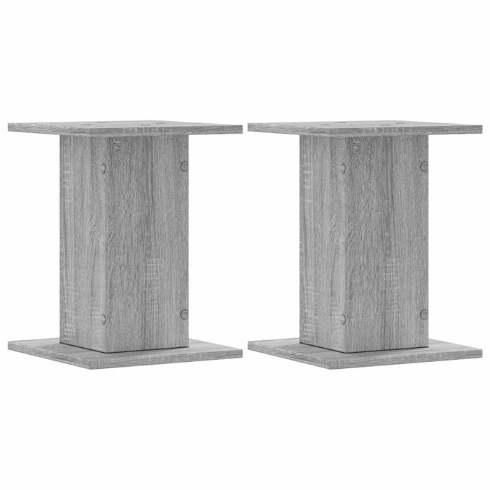 Suporturi difuzoare 2 buc gri sonoma 30x30x40 cm lemn prelucrat - WALTI WALTI