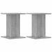 Suporturi difuzoare 2 buc gri sonoma 30x30x40 cm lemn prelucrat - WALTI WALTI