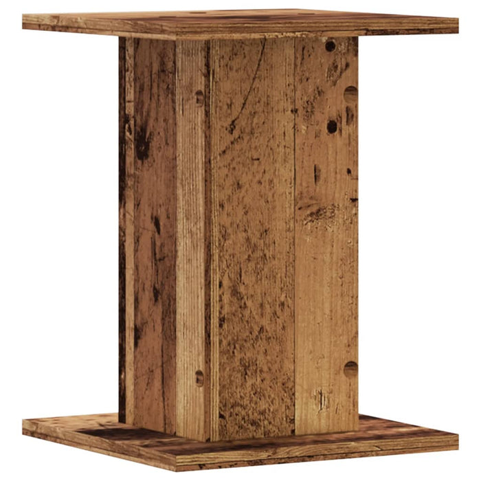 Suporturi difuzoare 2 buc lemn vechi 30x30x40 cm lemn prelucrat - WALTI WALTI