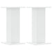 Suporturi difuzoare, 2 buc., alb, 30x30x60 cm, lemn prelucrat - WALTI WALTI