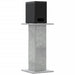 Suporturi difuzoare 2 buc. gri beton 30x30x60 cm lemn prelucrat - WALTI WALTI