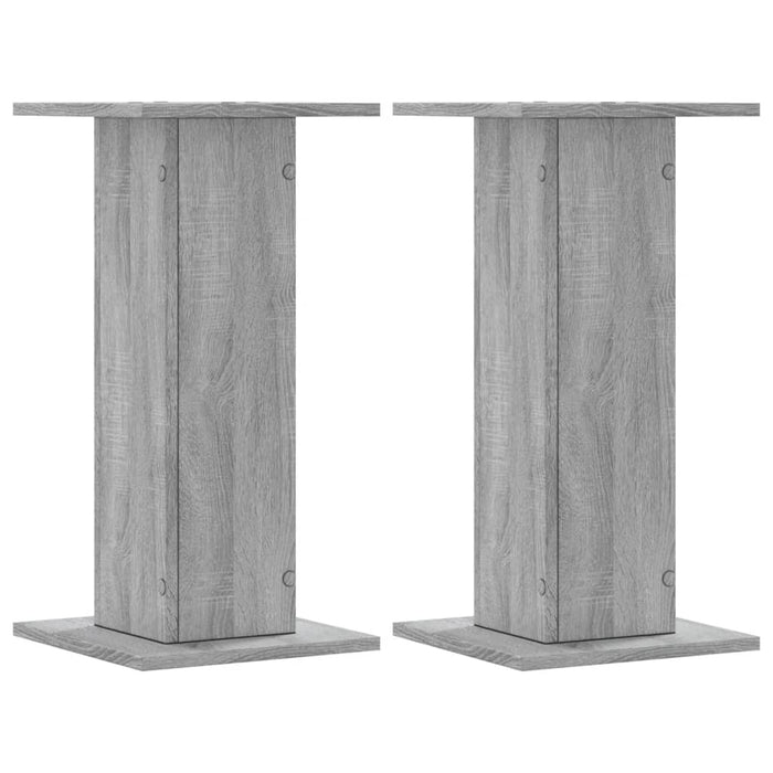 Suporturi difuzoare 2 buc gri sonoma 30x30x60 cm lemn prelucrat - WALTI WALTI