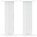 Suporturi difuzoare, 2 buc., alb, 30x30x80 cm, lemn prelucrat - WALTI WALTI