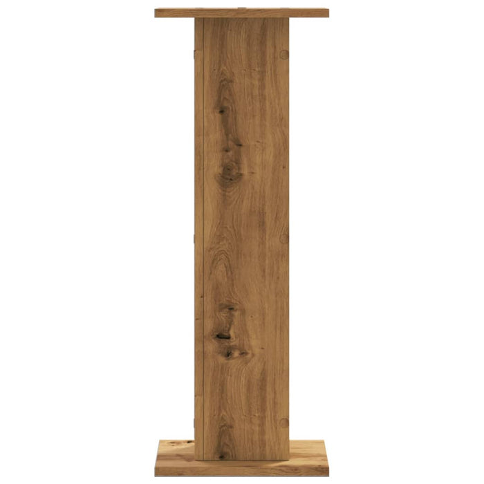Noptiere, 2 buc., stejar artizanal, 30x30x80 cm, lemn prelucrat - WALTI WALTI