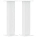 Suporturi difuzoare, 2 buc., alb, 30x30x95 cm, lemn prelucrat - WALTI WALTI