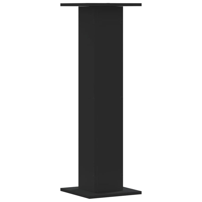 Noptiere, 2 buc., negru, 30x30x95 cm, lemn prelucrat - WALTI WALTI
