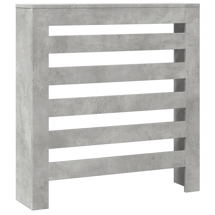 Mască pentru calorifer, gri beton, 78x20x82 cm, lemn prelucrat - WALTI WALTI