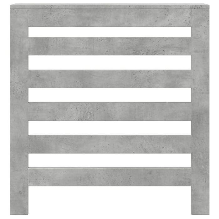 Mască pentru calorifer, gri beton, 78x20x82 cm, lemn prelucrat - WALTI WALTI