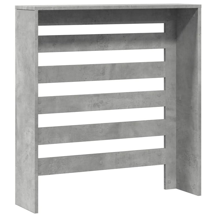 Mască pentru calorifer, gri beton, 78x20x82 cm, lemn prelucrat - WALTI WALTI