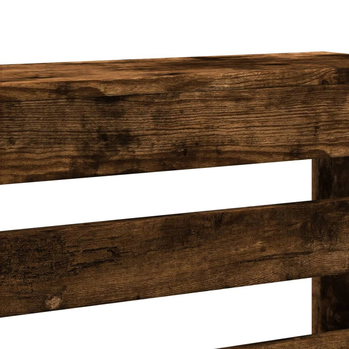 Mască pentru calorifer stejar fumuriu 78x20x82cm lemn prelucrat - WALTI WALTI