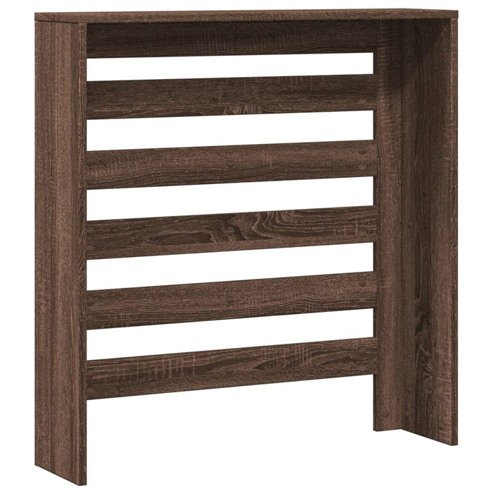 Mască pentru calorifer stejar maro 78x20x82 cm lemn prelucrat - WALTI WALTI