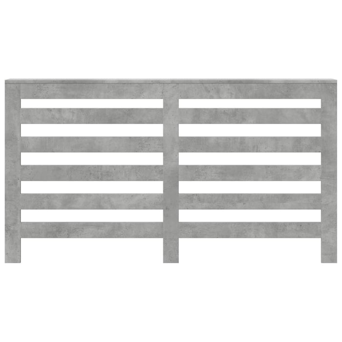 Mască pentru calorifer, gri beton, 149x20x82 cm, lemn prelucrat - WALTI WALTI