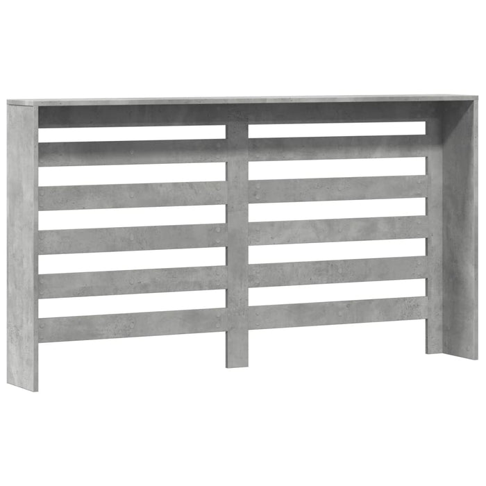 Mască pentru calorifer, gri beton, 149x20x82 cm, lemn prelucrat - WALTI WALTI