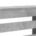 Mască pentru calorifer gri beton 205x21,5x83,5cm lemn prelucrat - WALTI WALTI