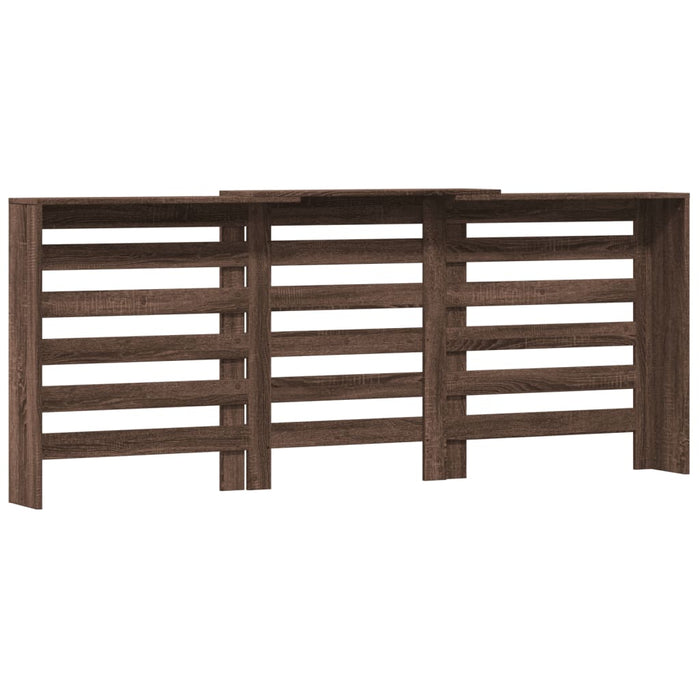 Mască pentru calorifer stejar maro 205x21,5x83,5 cm lemn - WALTI WALTI