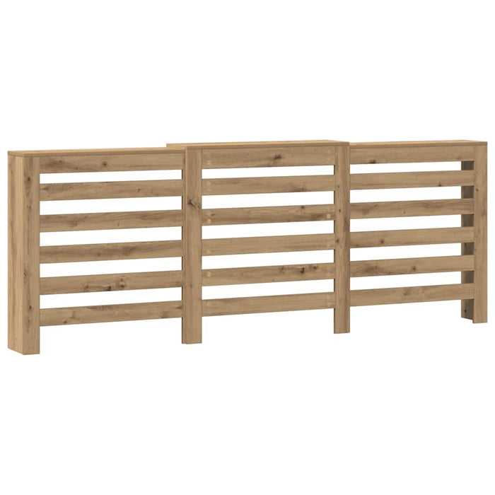 Mască pentru calorifer stejar artizanal 205x21,5x83,5 cm lemn - WALTI WALTI