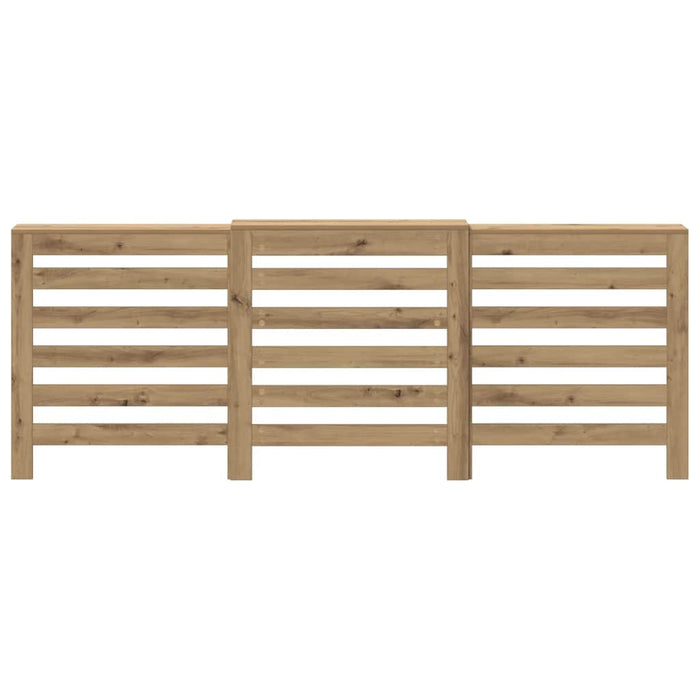Mască pentru calorifer stejar artizanal 205x21,5x83,5 cm lemn - WALTI WALTI