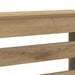 Mască pentru calorifer stejar artizanal 205x21,5x83,5 cm lemn - WALTI WALTI