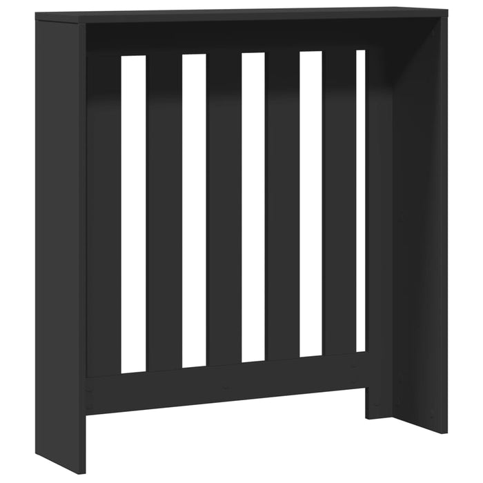 Mască pentru calorifer, negru, 78x20x82 cm, lemn prelucrat - WALTI WALTI