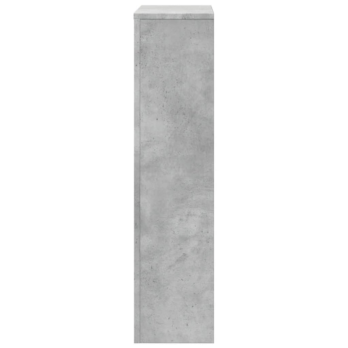 Mască pentru calorifer, gri beton, 104x20x82 cm, lemn prelucrat - WALTI WALTI