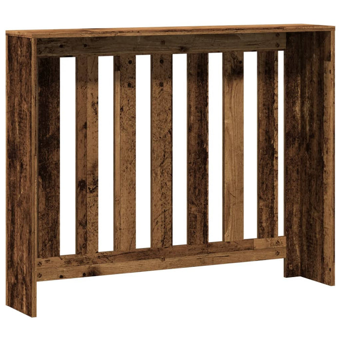 Mască pentru calorifer, lemn vechi, 104x20x82cm, lemn prelucrat WALTI