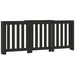 Mască pentru calorifer, negru, 205x21,5x83,5 cm, lemn prelucrat - WALTI WALTI