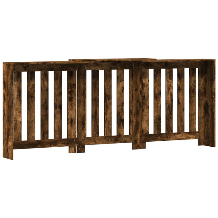 Mască pentru calorifer stejar fumuriu 205x21,5x83,5 cm lemn - WALTI WALTI