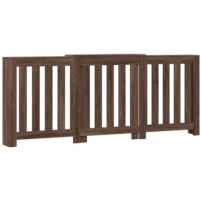 Mască pentru calorifer stejar maro 205x21,5x83,5 cm lemn - WALTI WALTI