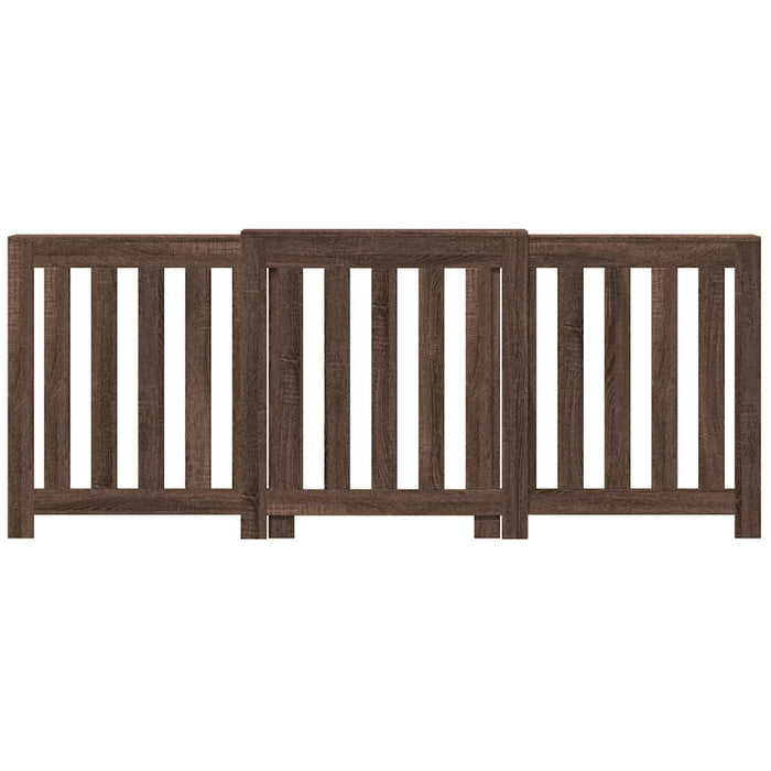 Mască pentru calorifer stejar maro 205x21,5x83,5 cm lemn - WALTI WALTI