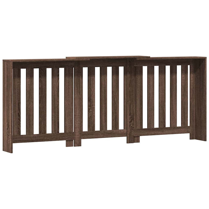 Mască pentru calorifer stejar maro 205x21,5x83,5 cm lemn - WALTI WALTI