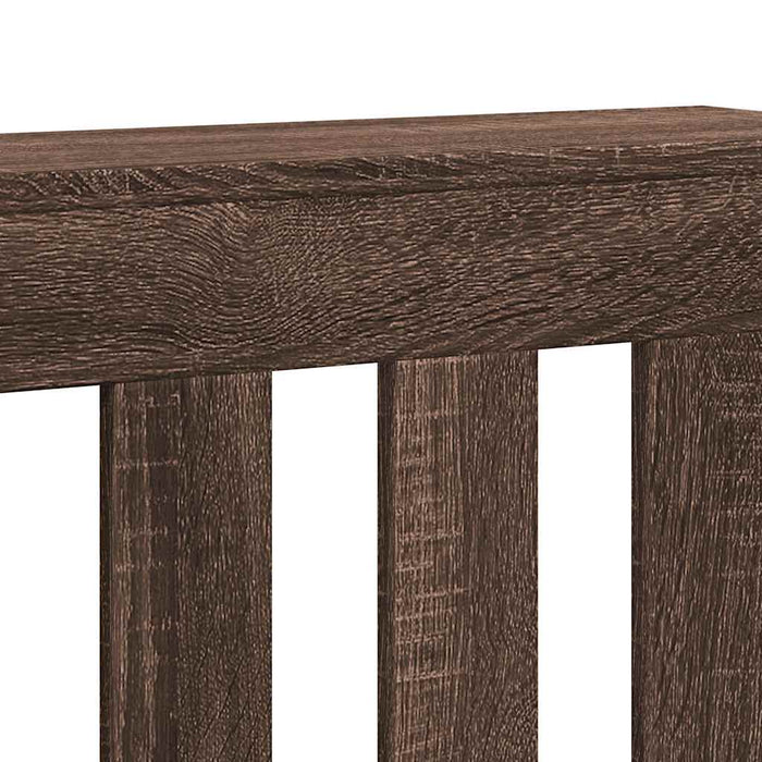 Mască pentru calorifer stejar maro 205x21,5x83,5 cm lemn - WALTI WALTI