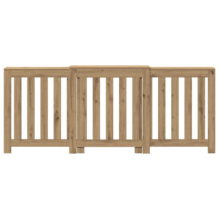 Mască pentru calorifer stejar artizanal 205x21,5x83,5 cm lemn - WALTI WALTI