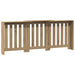 Mască pentru calorifer stejar artizanal 205x21,5x83,5 cm lemn - WALTI WALTI