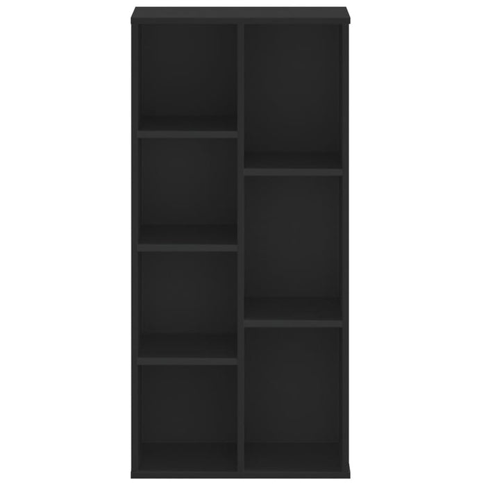 Bibliotecă, negru, 50x25x105 cm, lemn prelucrat - WALTI WALTI