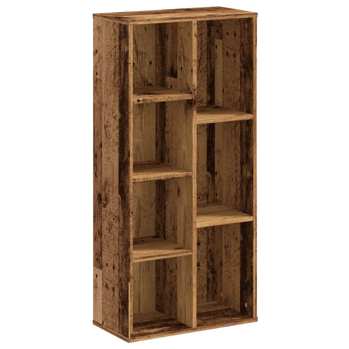 Bibliotecă, lemn vechi, 50x25x105 cm, lemn prelucrat - WALTI WALTI