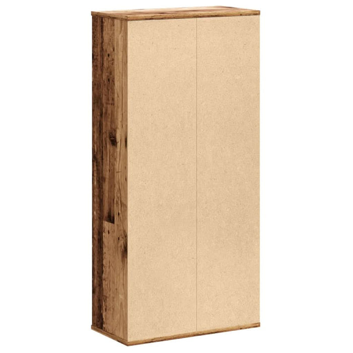 Bibliotecă, lemn vechi, 50x25x105 cm, lemn prelucrat - WALTI WALTI