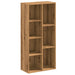 Bibliotecă, stejar artizanal, 50x25x105 cm, lemn prelucrat - WALTI WALTI