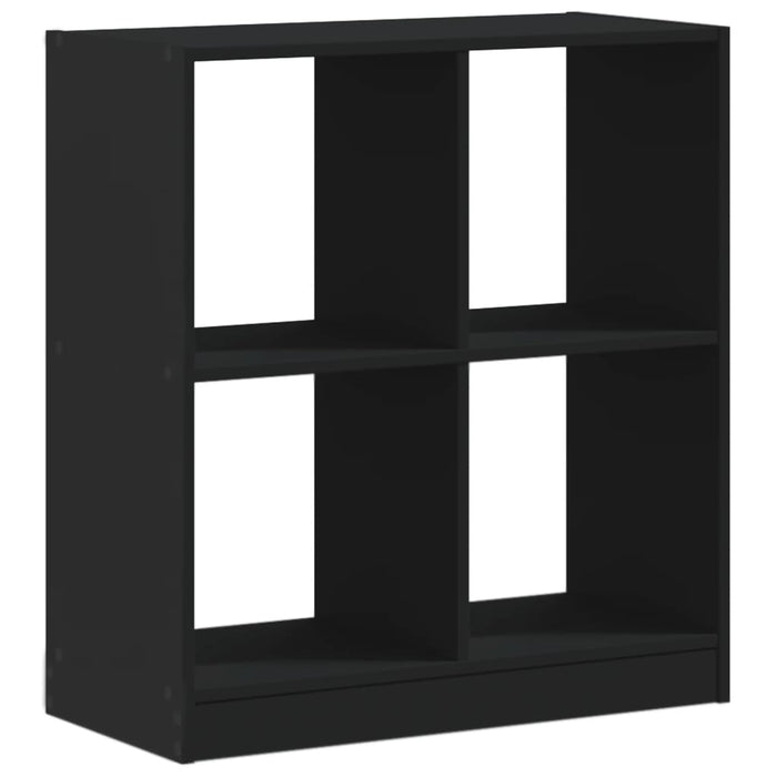 Bibliotecă, negru, 68,5x32x75 cm, lemn prelucrat - WALTI WALTI