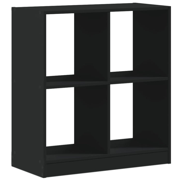 Bibliotecă, negru, 68,5x32x75 cm, lemn prelucrat - WALTI WALTI