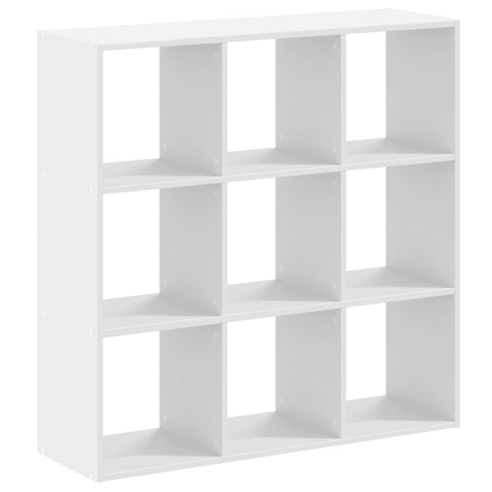 Bibliotecă, alb, 102x32x102 cm, lemn prelucrat - WALTI WALTI