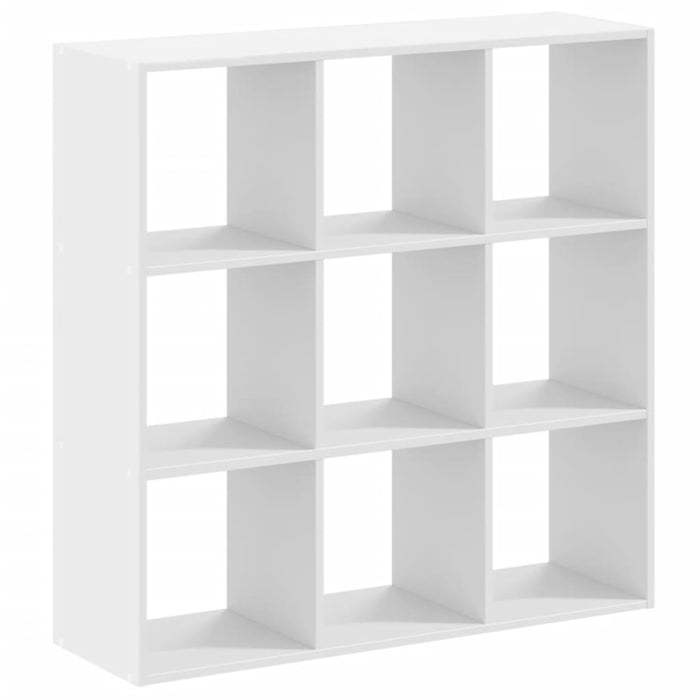 Bibliotecă, alb, 102x32x102 cm, lemn prelucrat - WALTI WALTI