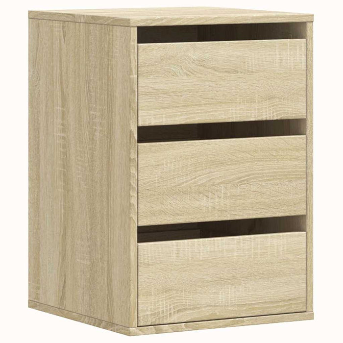 Dulap colț cu sertare stejar sonoma 40x41x58 cm lemn prelucrat - WALTI WALTI