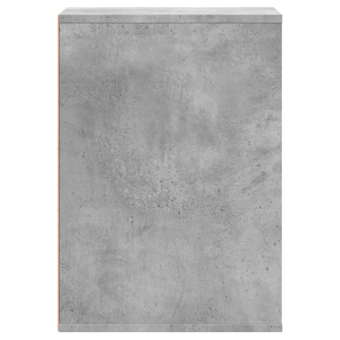 Dulap colț cu sertare gri beton 40x41x58 cm lemn prelucrat - WALTI WALTI