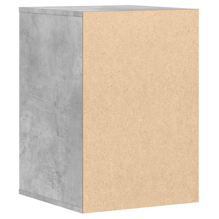 Dulap colț cu sertare gri beton 40x41x58 cm lemn prelucrat - WALTI WALTI