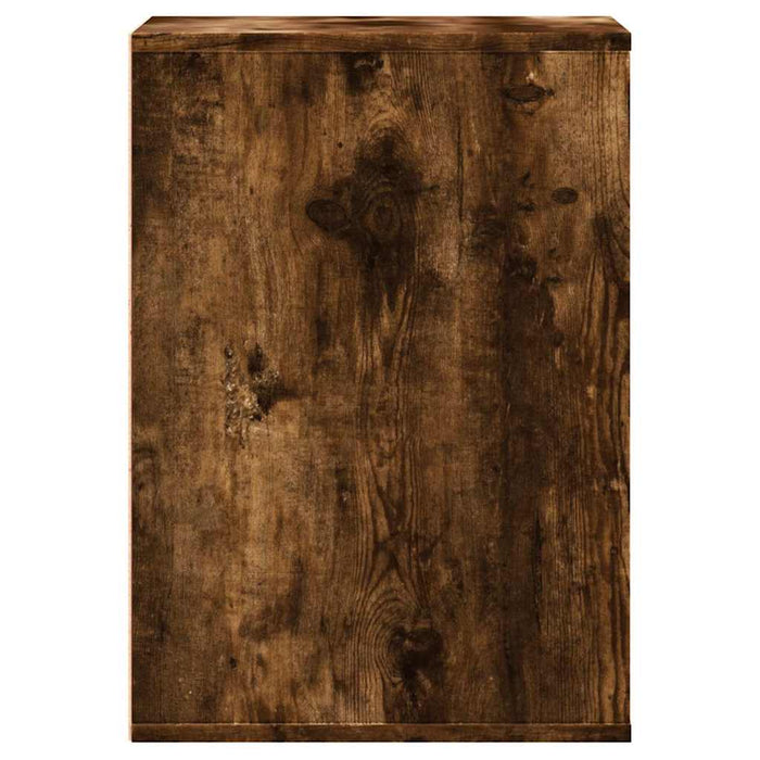 Dulap colț cu sertare stejar fumuriu 40x41x58 cm lemn prelucrat - WALTI WALTI