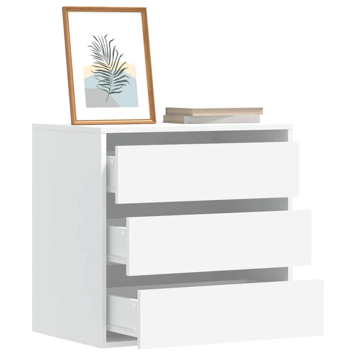 Dulap colț cu sertare alb 60x41x58 cm lemn prelucrat - WALTI WALTI