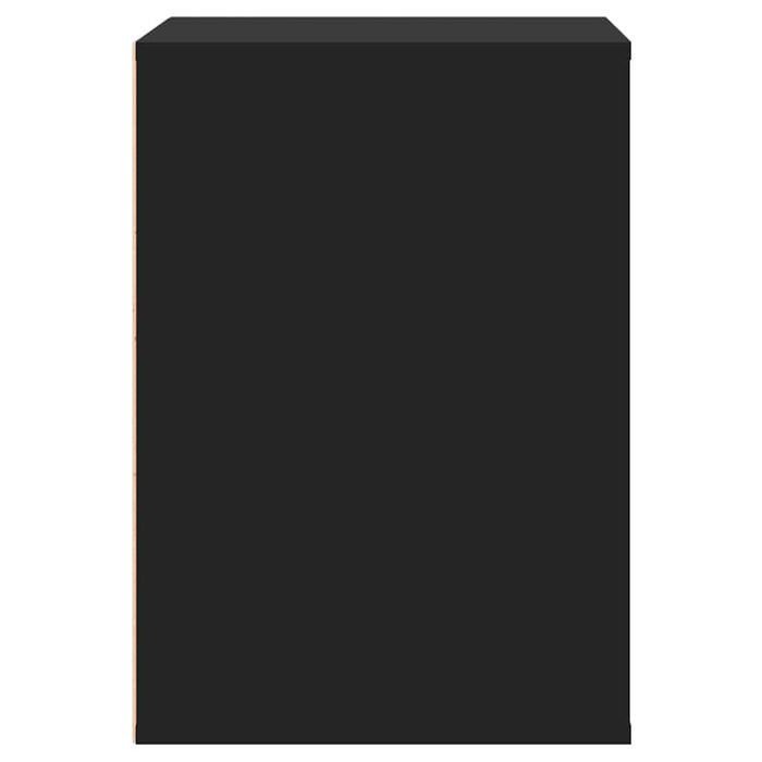 Dulap colț cu sertare negru 60x41x58 cm lemn prelucrat - WALTI WALTI